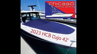 2023 HCB Lujo 42 Boat Covers [upl. by Lanam]