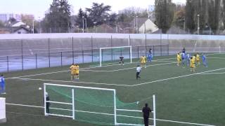 CSL Aulnay Mondeville coupe de France de Football 2012 1er but de Mondeville [upl. by Linus]