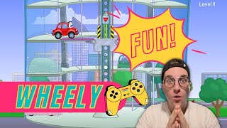 Wheely Game ALL LEVELS  FULL WALKTHROUGH  HD [upl. by Odlabso64]