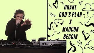 Drake  God’s Plan X Madcon  Beggin Sam Perry Mashup [upl. by Haines]