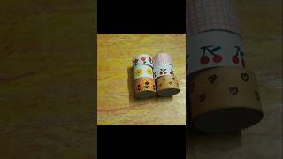 DIY Washi Tape at home diy art journaldecor shorts youtubeshorts [upl. by Latsyrhc]