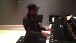 Jon Batiste plays quotPure Imaginationquot [upl. by Anauqahs229]