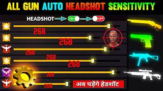 Free Fire Auto Headshot Trick 2024 Sensitivity  2gb 4gb 6gb Ram Headshot Sensitivity Setting [upl. by Arawaj]