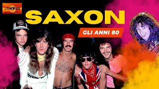 SAXON Heavy Metal Thunder La storia negli anni 80 [upl. by Sixla]