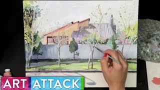 MEMORY Timelapse Art by Kimia Kline  Art Attack [upl. by Enelyar980]