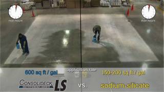 Silicate Showdown vs Consolideck® LS® lithium silicate [upl. by Law]