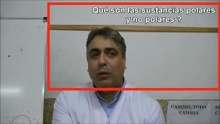 Qué son las sustancias polares y no polares [upl. by Valerle553]