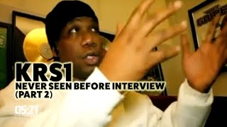 KRS1 Part 2  Ruthless Hustle presents “MY PHILOSOPHY” NEVER SEEN BEFORE INTERVIEW 2013 [upl. by Nollie182]