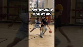 🔥🏀🔥😡Stop messing up my highlights😡🏀🔥🏀 basketballhighlights basketballshorts basketballclips [upl. by Alinna240]