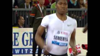 Weltklasse Zürich 2018 Caster Semenya  800m  Diamond League Champion [upl. by Ahsiekat166]