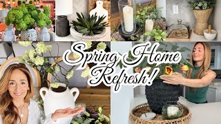 NEW SPRING REFRESH 2024 DECORATE WITH ME  SHOP WITH ME [upl. by Lachus835]