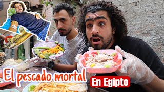 PROBANDO LA COMIDA MÁS PELIGROSA EN EGIPTO [upl. by Aliab]