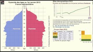 demographie 1971  2013 et numerus clausus [upl. by Rramahs]