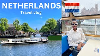 Travel vlog A weekend in Netherlands  Let’s tour Rotterdam and Amsterdam [upl. by Harbot]