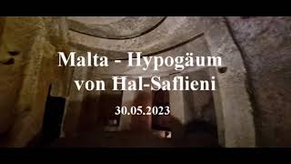 Hypogeum  Hypogäum von ĦalSaflieni  Malta  2023 [upl. by Roxane]