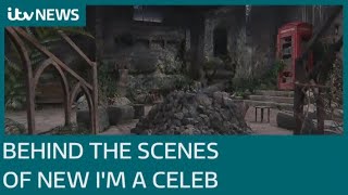 Behind the scenes of new Im A Celebrity camp at north Wales Gwrych Castle  ITV News [upl. by Dew]