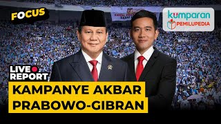 🔴LIVE STREAMING  Kampanye Akbar PrabowoGibran di GBK [upl. by Daas]