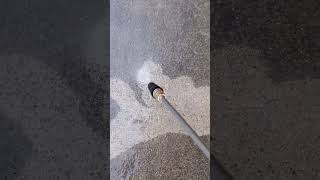 How to remove paint out of concrete quick amp easy short [upl. by Barcus]