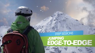 STEEP SESSIONS  Jumping Edge to Edge Warren Smith Ski Academy [upl. by Etnoval490]