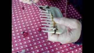 comb knitting [upl. by Coppock]