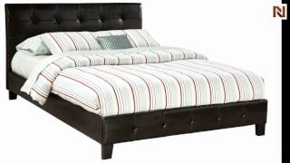 Rochester King Upholstered Bed  Pleated Black 9203334 By Standard Furniture [upl. by Skerl538]