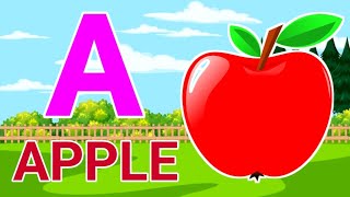 abcd cartoon video a for apple b for ball cartoon abcd rhymes video अ से अनार abcd song abcde [upl. by Raffin]