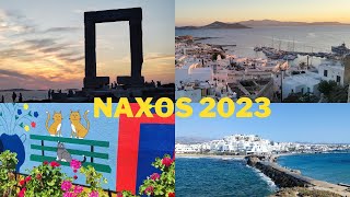 Naxos 2023  Urlaub in Griechenland  Sehenswürdigkeiten Tipps Halki Filoti Portara Kykladen Inseln [upl. by Ij]