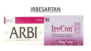 Irbesartan ArbiIrecon uses Dosage side effects review in Hindi or Urdu [upl. by Milas]