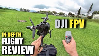 DJI FPV Drone Flight Test Review IN DEPTH  Motion Control amp Fly More Kit How Does It REALLY Work [upl. by Nesnah]