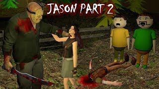 Jason Horror Story Part 2  Scary Stories  Animated Short Film  Make Joke Horror [upl. by Oreves]