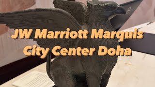 Hotel Room Tour JW Marriott Marquis City Center Doha 杜哈市中心JW侯爵酒店 [upl. by Bradway254]