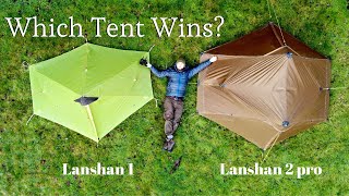 The Best Ultralight 2 Person Tent For Your Money  A Detailed Look at the Lanshan 2 pro [upl. by Aidil710]