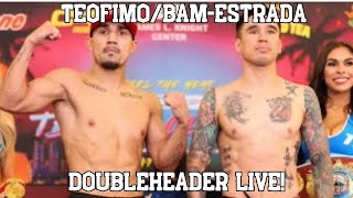 TEOFIMO LOPEZ STEVE CLAGGETT amp BAM RODRIGUEZ GALLO ESTRADA LIVE FULL FIGHT ROUND BY ROUND [upl. by Llamaj]