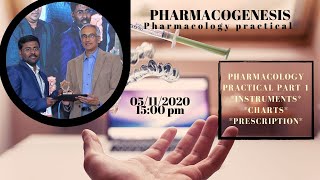 PHARMACOLOGY PRACTICAL PART 1 for WBUHS 2020  2nd Prof MBBS Exam  MAKE MEDICAL EASY [upl. by Tawsha]