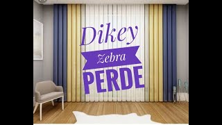 Zebra dikey perde mekanizmalı kolay kullanım Yeni çıkan mekanizmalı perde 2018 perde modellerinden [upl. by Huberto]