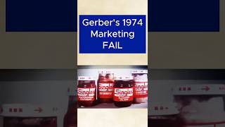 One of history’s worst marketing campaigns Gerber baby food for adults [upl. by Yemerej]