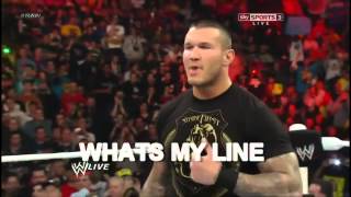 Randy Orton forgets his lines [upl. by Sivia323]