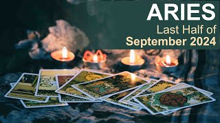 ARIES LAST HALF OF SEPTEMBER 2024 quotDESERVINGNESSquot tarotreading Aries TarotReading september2024 [upl. by Mcnamee]