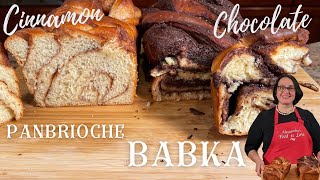 Recipe for Babka  Made two ways Cinnamon Babka amp Chocolate Babka PanBrioche  Brioche Bread [upl. by Shanley]