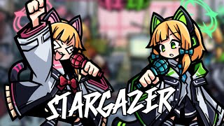 Stargazer But its Momoi Vs Midori Aoharu Funchive  FNF x Blue Archive  ブルアカ [upl. by Charmine80]