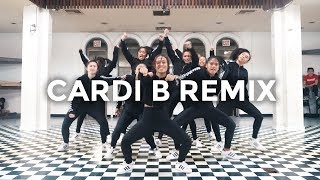 Cardi B Remix  Bartier Cardi Bodak Yellow MotorSport No LimitPlain Jane Dance Video [upl. by Cami]