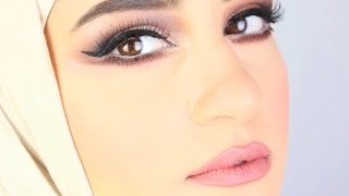 A look with Amerzy palette  لوك بباليت امرزي [upl. by Otreblon]