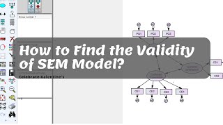 How to test the Convergent Validity and Discriminant Validity of SEM Model [upl. by Dafodil722]