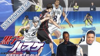 A KUROKO WANNABE  Kuroko No Basket Season 3 Episode 68  Reaction [upl. by Esorylime512]