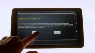 Archos 101 Internet tablet  OTA Update froyo android 22 [upl. by Briant]