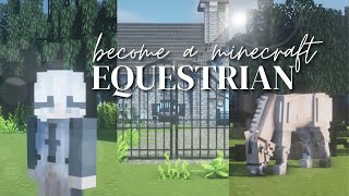 Become A Minecraft Equestrian II The BEST Minecraft Horse Mods [upl. by Kerry]