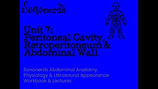 Peritoneal Cavity Retroperitoneum amp Abdominal Wall  Normal Abdominal Ultrasound with Sononerds [upl. by Giulietta]