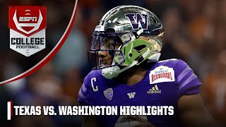 Alamo Bowl Texas Longhorns vs Washington Huskies  Full Game Highlights [upl. by Dolan]