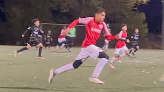 Jordan Cheatham MLS Next Match Week 111823 vs Diablo Valley Wolves highlights [upl. by Heyward]