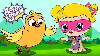 A Flying Start  Bottle Squad  Superhero Stories  Videos For Children  Kids Cartoon [upl. by Merp446]